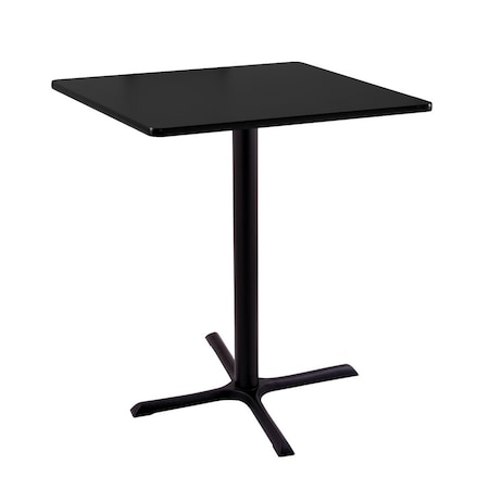 36 211 Black Table,36 X 36 Square Top